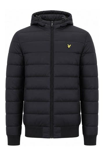 Lyle & scott Jas in maat M Zwart, Kleding | Heren, Jassen | Winter, Verzenden, Zo goed als nieuw, Zwart, Lyle & scott