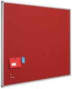 Prikbord bulletin 16mm rood - 120x240 cm, Huis en Inrichting, Ophalen of Verzenden, Nieuw