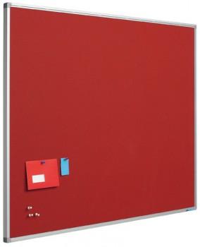 Prikbord bulletin 16mm rood - 120x240 cm, Ophalen of Verzenden, Nieuw