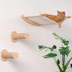 2dekans | LBB Katten klimmuur met Hangmat - Beige -, Ophalen of Verzenden, Zo goed als nieuw