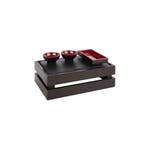 GGM Gastro | Houten krat - SUPERBOX - zwart - 290x185mm - |, Verzenden, Nieuw in verpakking