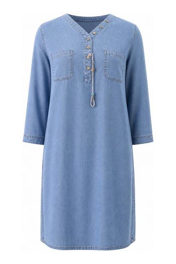 Geisha Jurk in maat 40 Blauw, Geisha, Verzenden, Zo goed als nieuw, Blauw