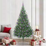 vidaXL Kunstmatig Voorverlicht Kerstboom met 300 LED Groen, Diversen, Verzenden, Nieuw