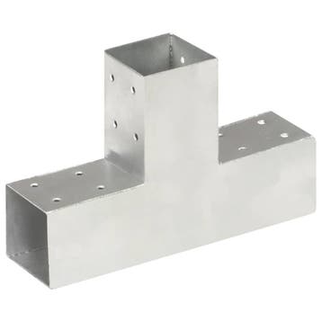 vidaXL Paalverbinding T-vorm 71x71 mm gegalvaniseerd metaal, Verzenden, Nieuw