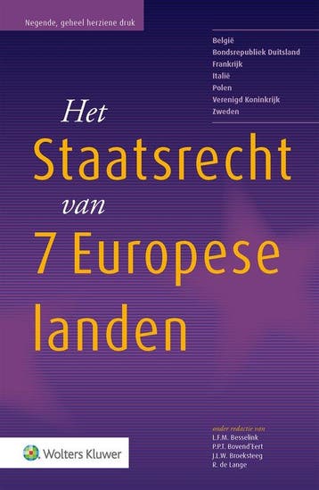 9789013133707 Het Staatsrecht van 7 Europese landen, Verzenden, Gelezen, L.F.M. Besselink