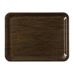 Dienblad | ORIGINAL CASINO | Melamine | Houtlook | Antislip, Verzenden, Nieuw in verpakking