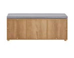 Houten Schoenenbank met Laden en Deuren – Met Opbergruimte, Verzenden, Nieuw