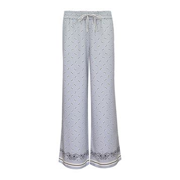 Cambio • lichtgrijze broek met motief • 36, Cambio, Verzenden, Nieuw, Maat 36 (S)
