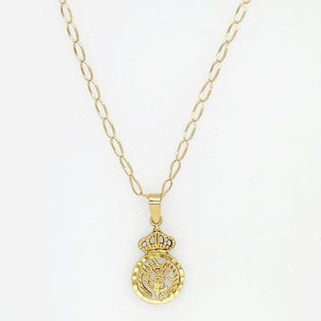 Ketting met hanger - 18 karaat Geel goud