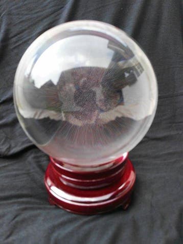 Kwarts Bol - Hoogte: 15 cm- 4200 g