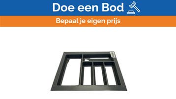 Bieden: Hettich OrgaTray 440 Cutlery Tray Drawer, Watersport en Boten, Ophalen of Verzenden, Nieuw, Kombuis en Sanitair, Zeilboot of Motorboot