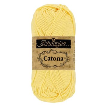 Scheepjes Catona 25g - 403 Lemonade - Haakgaren / Breigaren, Ophalen of Verzenden, Nieuw, Breien of Haken, Wol of Garen
