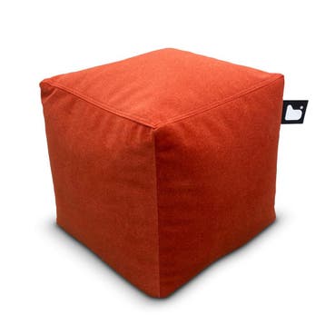 B-Box Poef Indoor Suede - Rust, Verzenden, Nieuw
