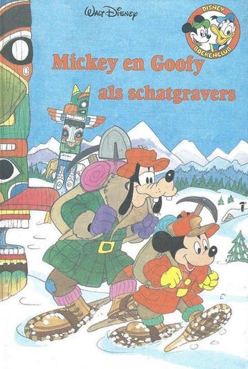 Mickey en Goofy als Schatgravers - Raebel, Verzenden, Gelezen
