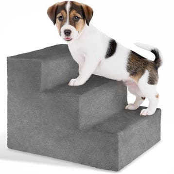 Huisdiertrap Paw Path met pluche bekleding 37 x 45 x 34,5 cm, Verzenden, Nieuw