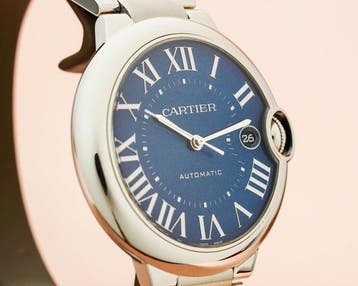 Cartier - Ballon Bleu 40 mm Blue Dial - WSBB0061 - Unisex -, Nieuw