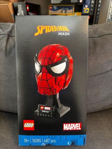 Lego - Marvel - 76285 - LEGO Spiderman mask - 2020+, Nieuw