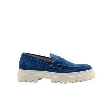 TESTONI - 8 UK - 42 IT - Mantova Penny Loafer Sneaker, Nieuw