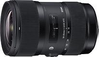 Sigma A 18-35 mm F1.8 DC HSM 72 mm filter (geschikt voor, Verzenden, Zo goed als nieuw, Standaardlens