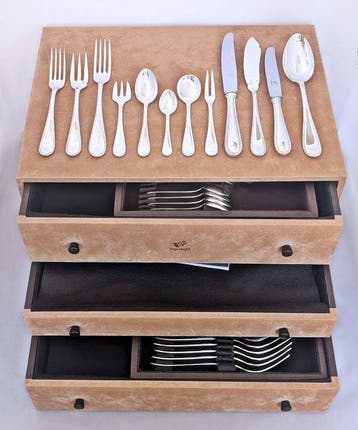 Vanstahl - Bestekset (127) - Parels in Louis XVI-stijl -