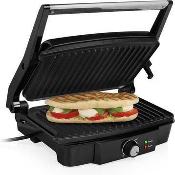 Tristar GR-2852 Contactgrill 1500W Zwart/RVS, Witgoed en Apparatuur, Broodroosters, Verzenden, Nieuw