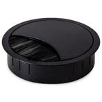 Kabeldop Shift 80 - Zwart Metaal | Inbouw | 80 mm, Ophalen of Verzenden, Nieuw