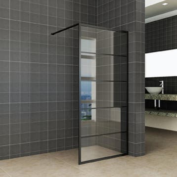 Wiesbaden Horizon Inloopdouche met Raster - 1100x2000x8mm -, Ophalen of Verzenden, Nieuw, Glas