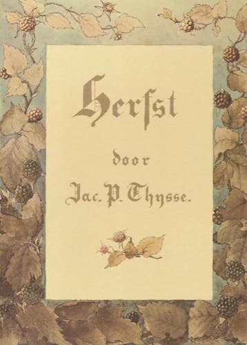 VERKADE ALBUM HERFST - Jac.P. Thijsse 9789021531847, Verzenden, Zo goed als nieuw, Jac.P. Thijsse