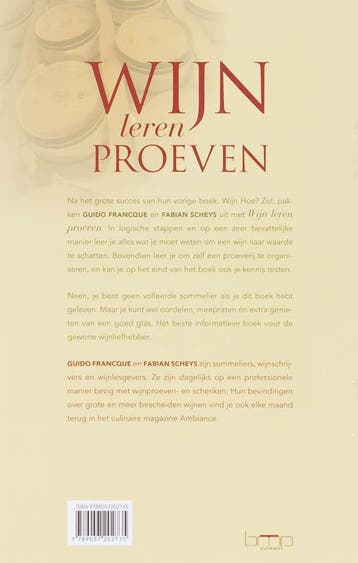 Wijn leren proeven 9789057202735 G. Franque, Verzenden, Gelezen, G. Franque