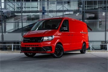 MAN TGE 35 2.0 L3H2 DSG | ACC | Standkachel | CarPlay | Navi, Automaat, Stof, Gebruikt, Zwart