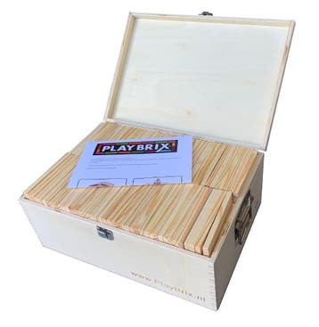 PLAYBRIX bouwplankjes 500st in Kist   GOEDKOOPSTE VAN NL  !!, Kinderen en Baby's, Speelgoed | Educatief en Creatief, Ophalen of Verzenden