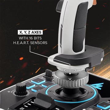 Thrustmaster SOL-R 2 Space Sim Duo - HOSAS Joystick Set voor, Verzenden, Zo goed als nieuw