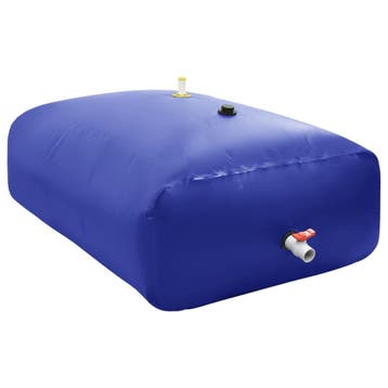 vidaXL Watertank met kraan opvouwbaar 2100 L PVC, Tuin en Terras, Verzenden, Nieuw