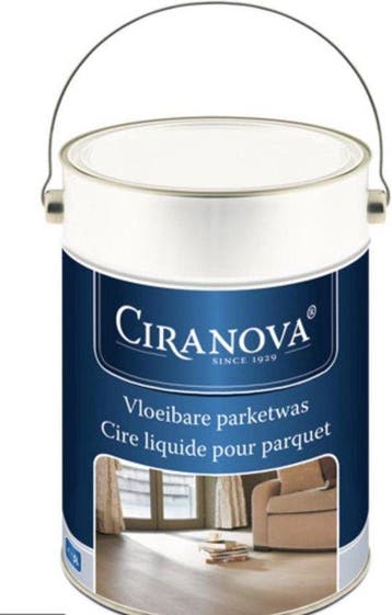 Ciranova Parketwas vloeibaar Naturel 5 liter, Ophalen of Verzenden