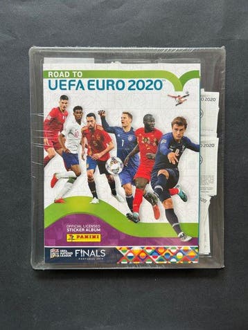 Panini Road To Euro 2020 Factory seal (Empty album +, Nieuw