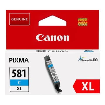 Canon CLI-581C XL inktcartridge cyaan hoge capaciteit, Verzenden, Nieuw, Cartridge, Canon
