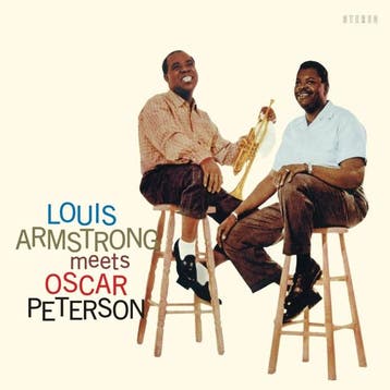 lp nieuw - louis armstrong &amp; his all sta - MEETS OSCA..., Verzenden, Zo goed als nieuw, Overige formaten