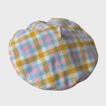 Stijlvolle Ruitjes Baret voor Dames - Retro Vliegende Schote, Verzenden, Nieuw