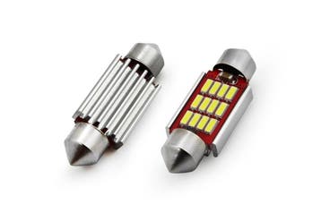 36MM LED - CANBUS - 12SMD - 4014 - 12V / 24V - 2 stuks, Ophalen of Verzenden, Nieuw