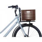 Basil Fietskrat M - Duurzaam kunststof - 29L - Bruin - Ge..., Fietsen en Brommers, Fietsaccessoires | Overige Fietsaccessoires