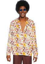 Hippie Blouse Floral Heren, Kleding | Heren, Ophalen of Verzenden, Nieuw
