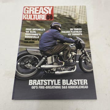Greasy Kulture Magazine #9, Boeken, Auto's | Boeken, Ophalen of Verzenden, Zo goed als nieuw, Overige merken