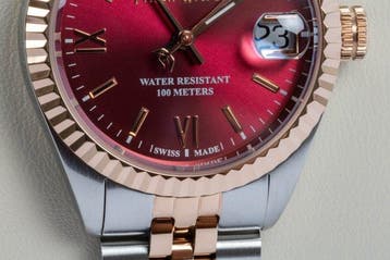 Philip Watch - Caribe Urban - Red - Gold - Swiss Made - 31, Nieuw