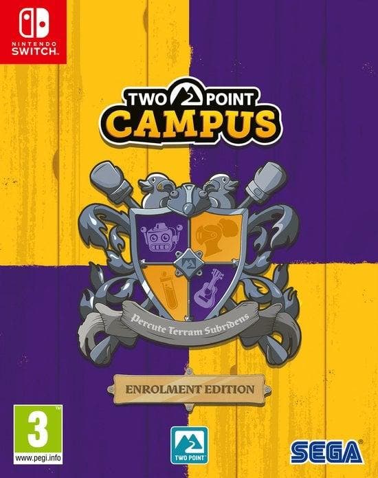 Two Point Campus Enrolment Edition (Buitenlands Doosje) (..., Spelcomputers en Games, Games | Nintendo Switch, Zo goed als nieuw