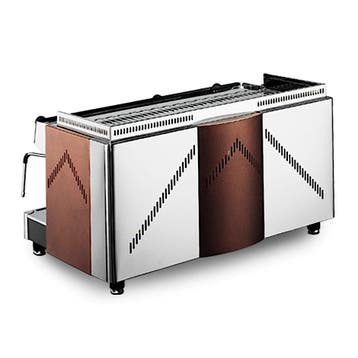 Espressomachine | DIADEMA | RVS | Automatisch | 2 Groepen |, Verzenden, Nieuw in verpakking