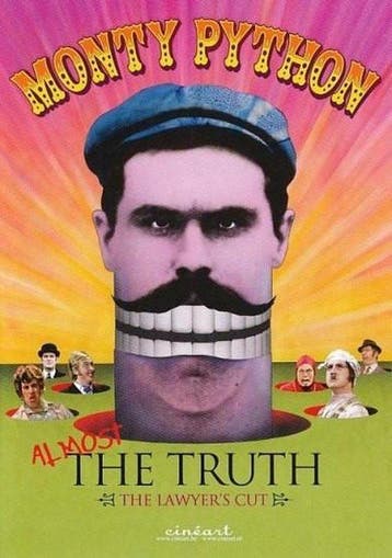 dvd film - Monty Python - Almost The Truth - The Lawyers..., Verzenden, Zo goed als nieuw