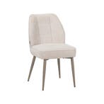 Stoel Liam | Naturel | Egon | Taupe Metalen Frame LABEL51, Verzenden, Nieuw in verpakking