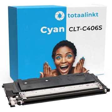 Compatible  SL-C410W toner | blauw, Verzenden, Nieuw, Toner, Samsung