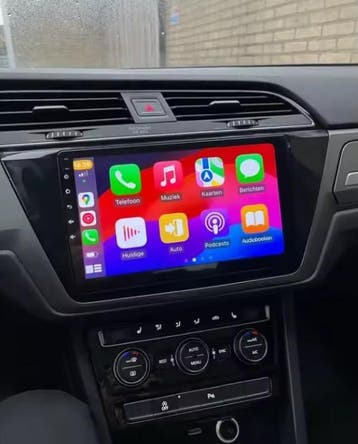 VW Touran 16-18 navigatie android 14 apple carplay dab+, Ophalen of Verzenden, Nieuw