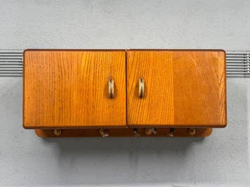 Kast - Hout - 1970s Wandkast